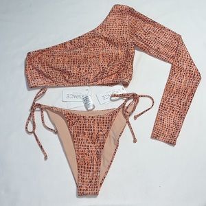 L*Space Cardi Rashguard Top & Lennox Bottom Sz M